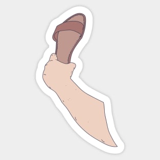 La Chancla - Spanish Shoe - Chancletas Sticker